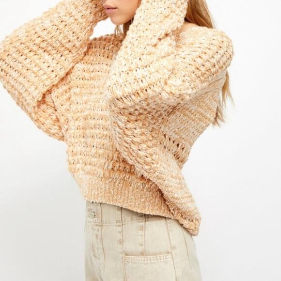 Free People Coconut V-Neck Sweater - Picture 3 of 8